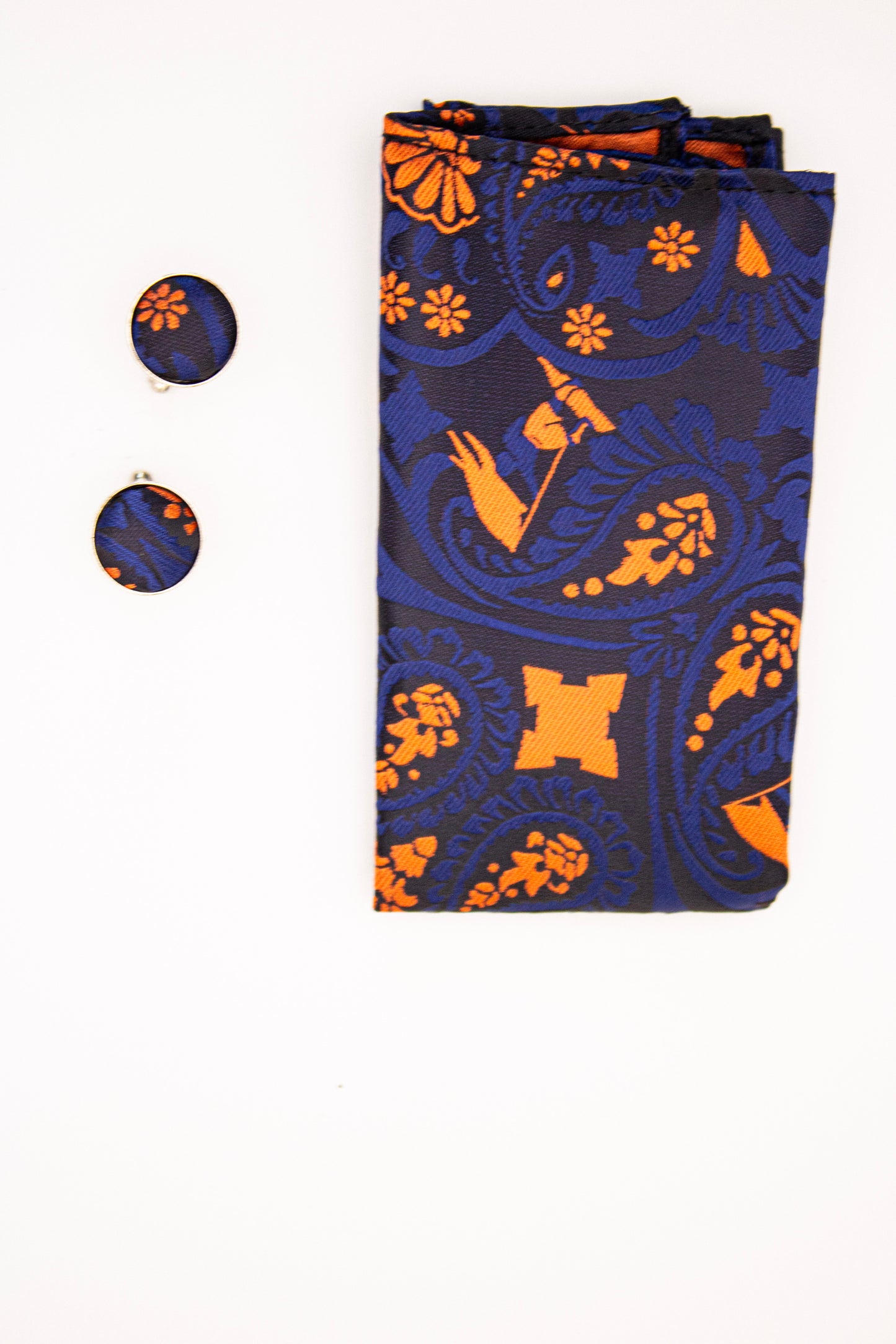 Hupgrades The Windsor Necktie Pocket Square Cufflinks Set