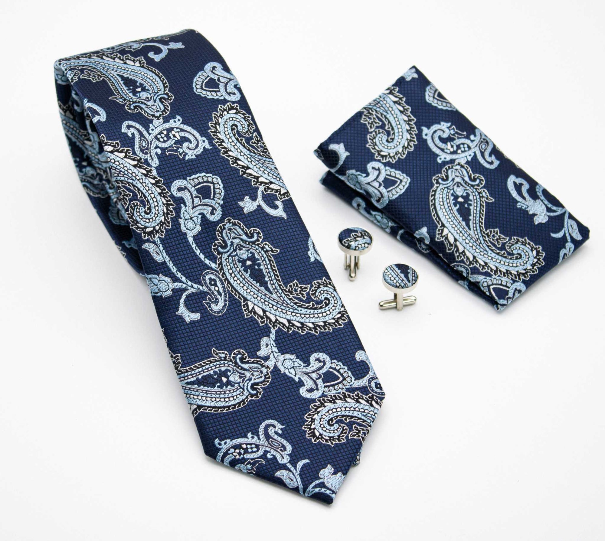 Necktie Pocket Square Set - Royal Affair Luxury Accessories for Men