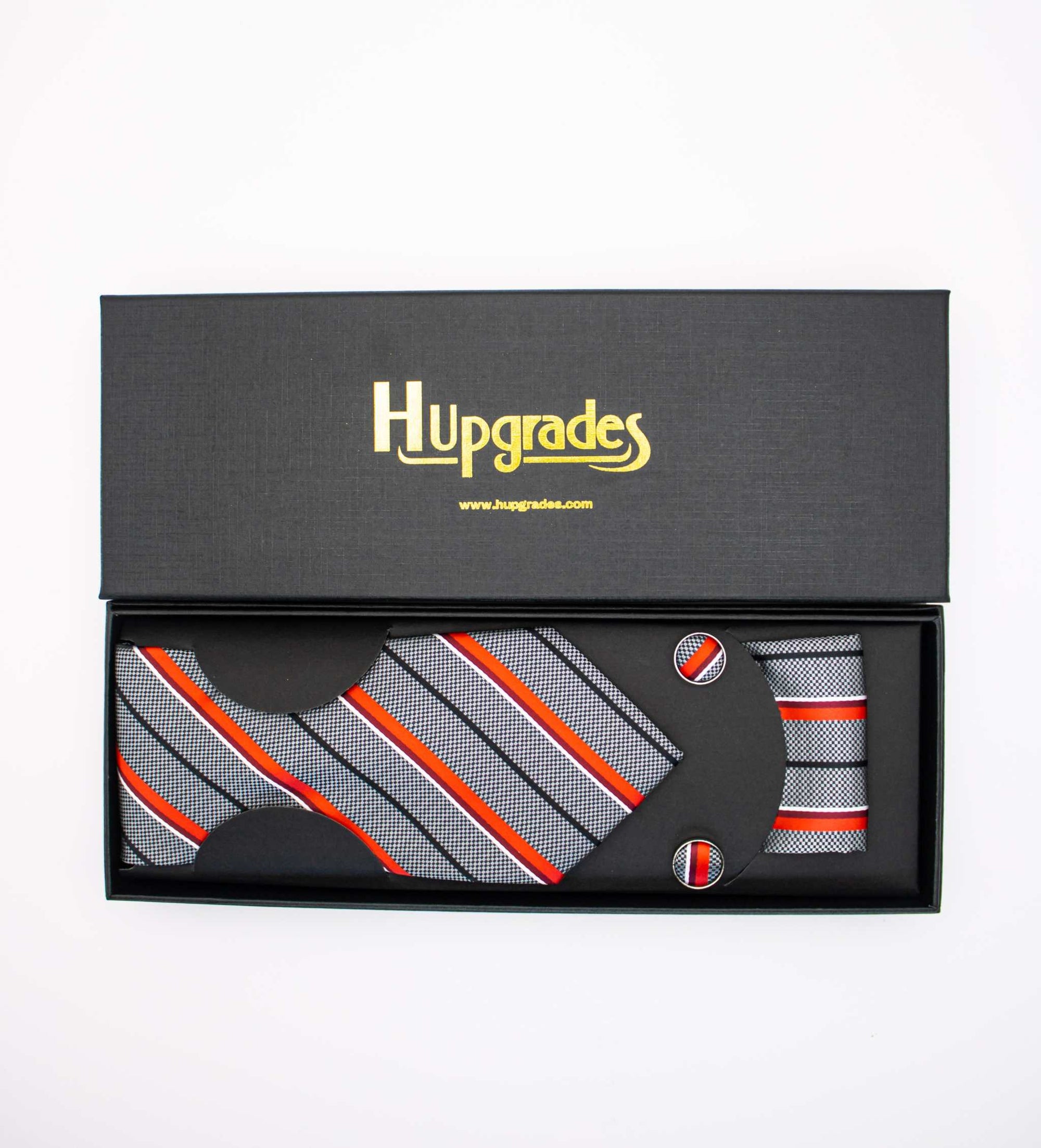 Necktie Set for Men |Hupgrades Necktie Pocket Square Set Free Shipping