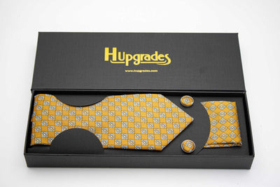 Pocket Square Set with Necktie & Cufflinks Elegant Gift for Men Online