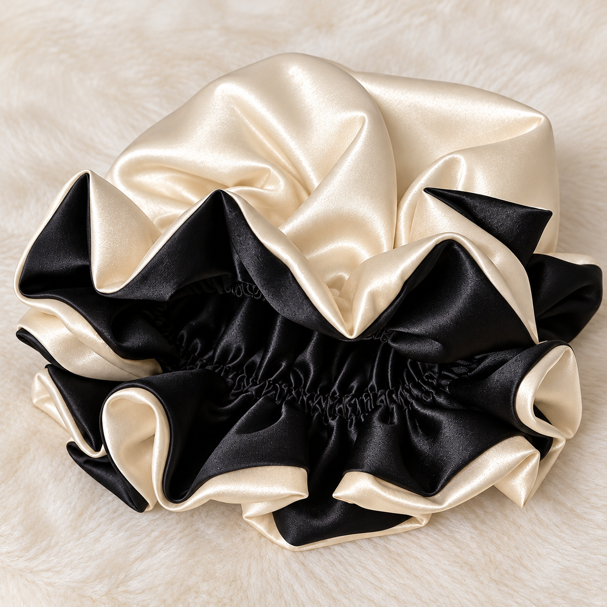 Luxury Satin Bonnet Reversible for Hair Protection