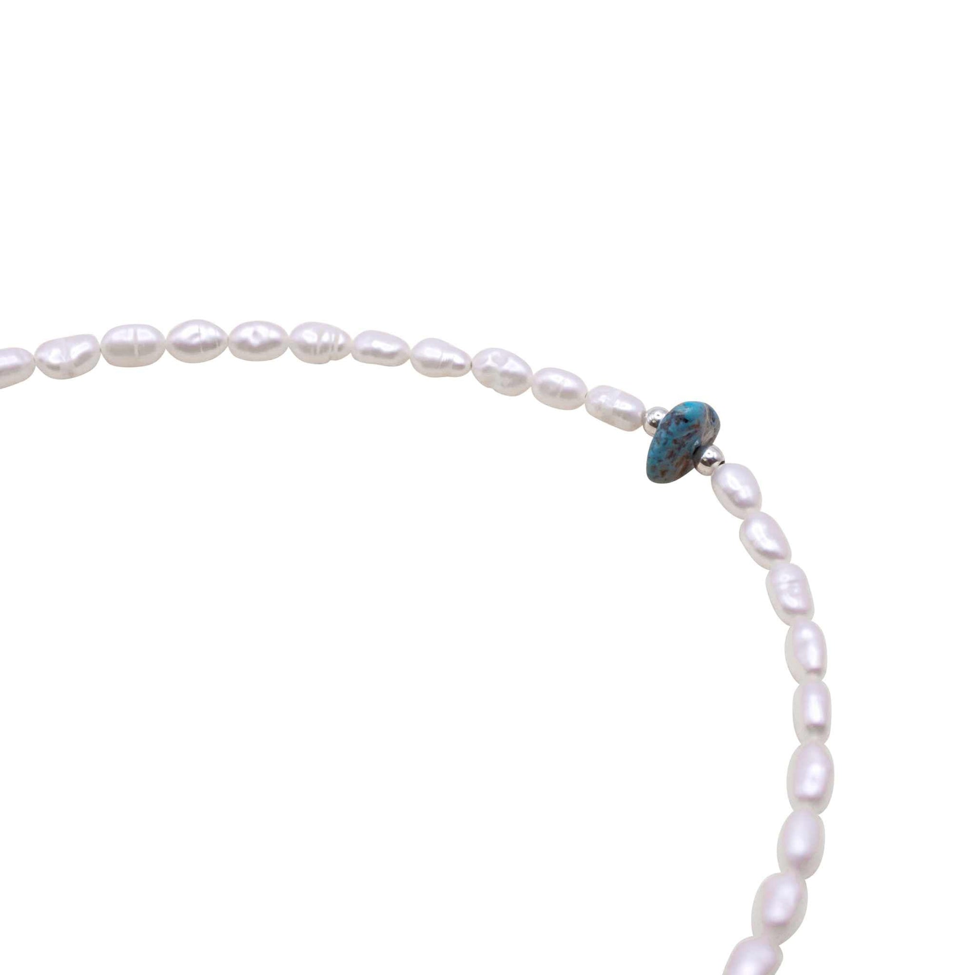 Mother of Pearl & Turquoise Jewelry Set | Necklace for Mother Online!!