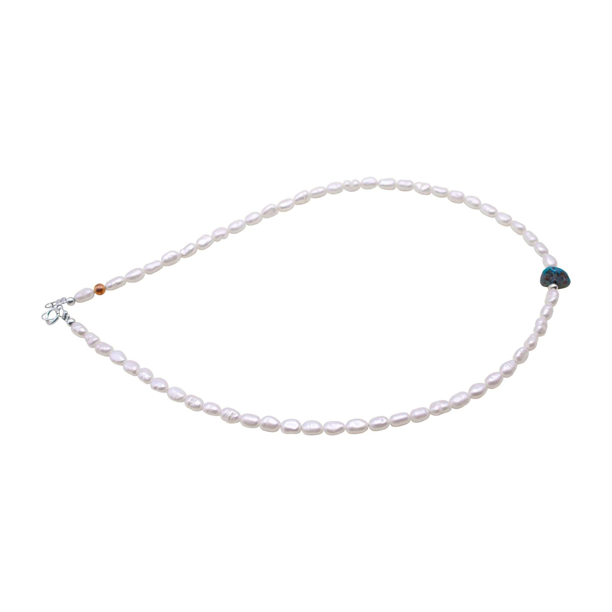 Mother of Pearl & Turquoise Jewelry Set | Necklace for Mother Online!!