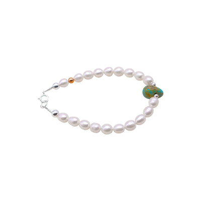 Mother of Pearl & Turquoise Jewelry Set | Necklace for Mother Online!!